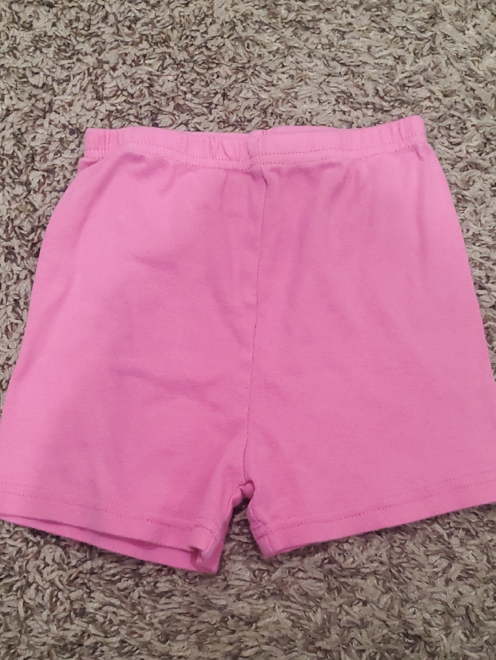 Nina Pink Stretch Knit Bike Shorts
